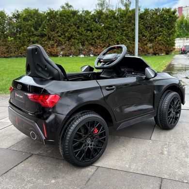 Дитячий електромобіль Audi RS3 чорний