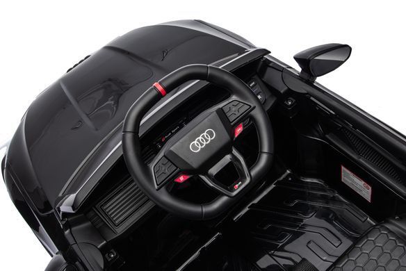 Дитячий електромобіль Audi RS3 чорний