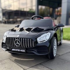 Дитячий електромобіль Mercedes GT Style чорний лак