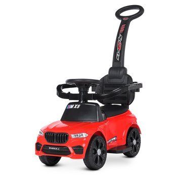Дитяча машинка каталка-толокар BMW X5 червоний