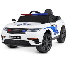 Дитячий поліцейський електромобіль Velar Police  білий