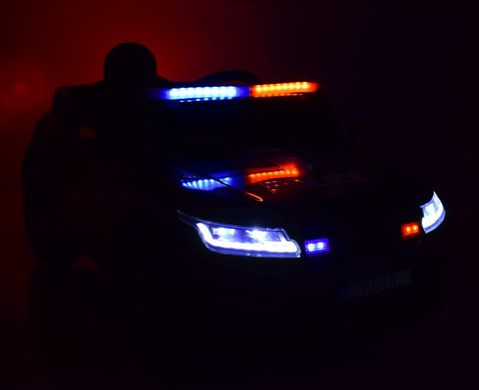Детский полицейский электромобиль Velar Police  чёрный