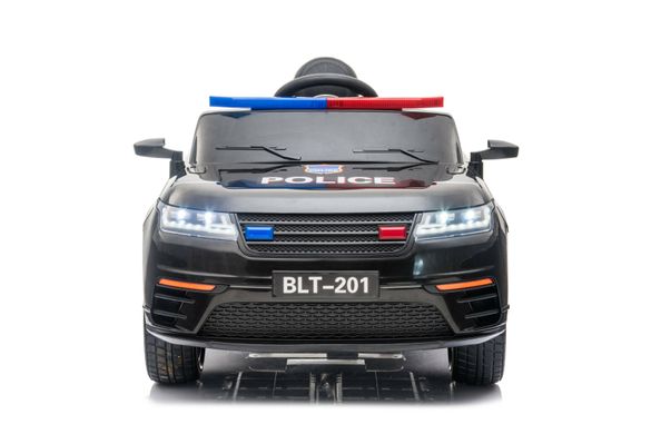 Дитячий поліцейський електромобіль Velar Police  чорний