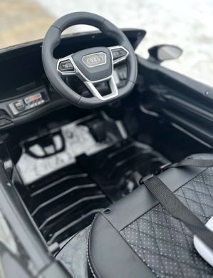 Детский електромобиль Audi RS e-tron GT 4х4 (повний привод) чёрный