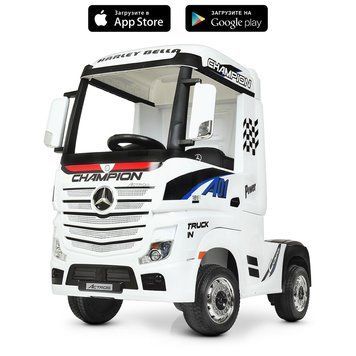 Дитяча фура MERCEDES-BENZ ACTROS білий
