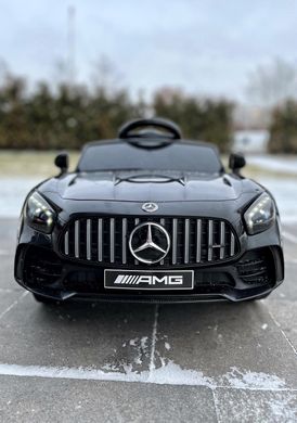 Детский электромобиль Mercedes GT R (чёрный)