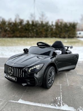 Дитячий електромобіль Mercedes GT R (чорний)