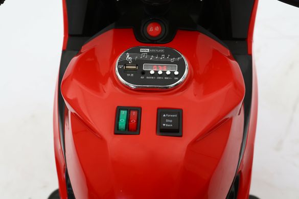 Мотоцикл Ducati Style 12V червоний лак