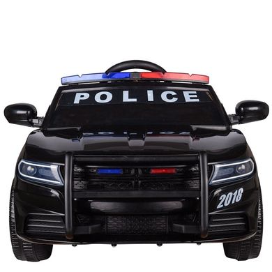 Поліцейська машина Charger Police із мигалками чорна