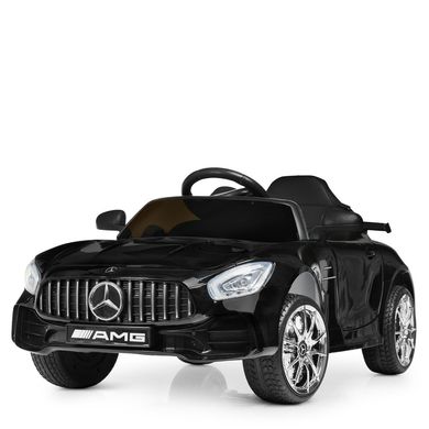 Дитячий електромобіль Mercedes GT style чорний лак