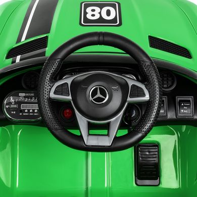 Дитячий електромобіль Mercedes GT style зелений лак