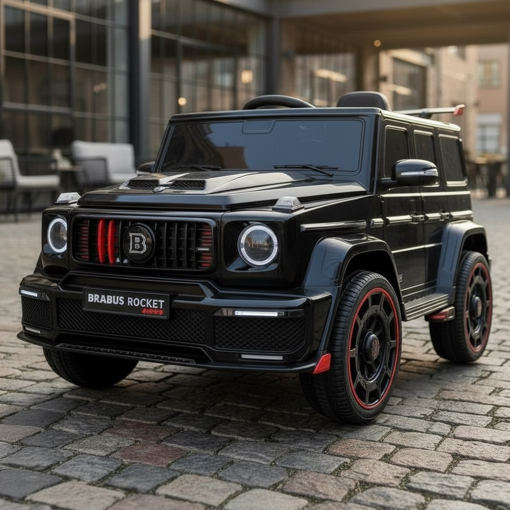 Дитячий джип Mercedes Brabus 4WD чорний