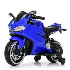 Дитячий електромотоцикл Ducati style 12V  синій