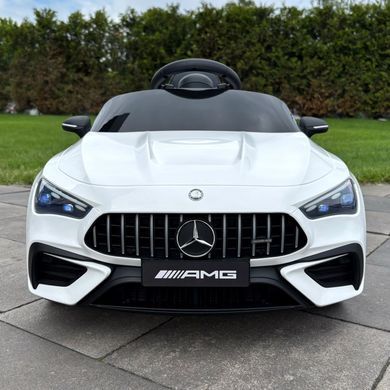 Дитячий електромобіль Mercedes-AMG CLE 63 білий