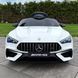 Дитячий електромобіль Mercedes-AMG CLE 63 білий