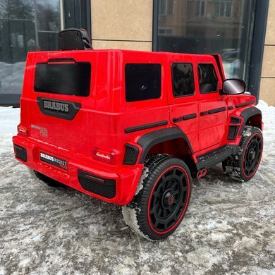 Дитячий джип Mercedes BRABUS 900 4WD  червоний