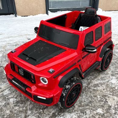 Дитячий джип Mercedes BRABUS 900 4WD  червоний