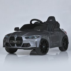 Детский электромобиль BMW M4 серый лак