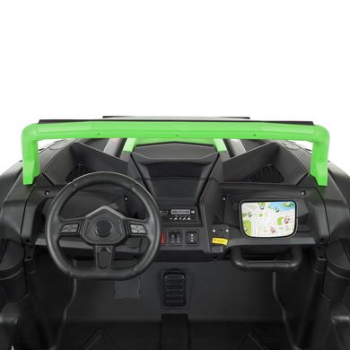 Двомісний багги Racing SUPER ALLROAD полный привод 24V зеленый