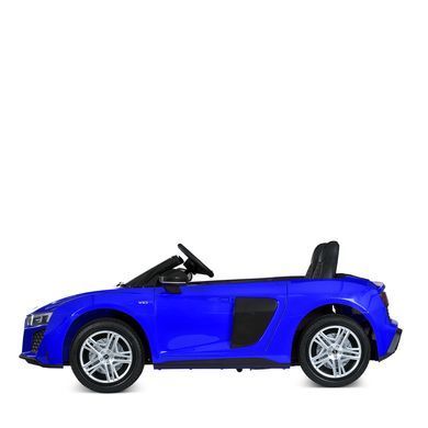 Дитячий двомісний електромобіль Audi R8 синій