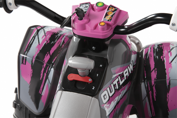 Квадроцикл PEG-PEREGO Polaris Outlaw Pink Power