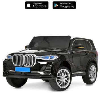 Двомісний джип BMW чорний лак
