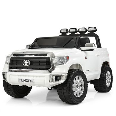 Детский двухместный джип Toyota Tundra 24V/ XL-size белый
