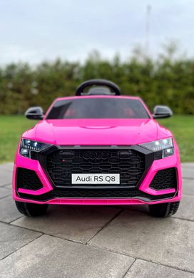 Дитячий електромобіль Audi RS Q8 рожевий