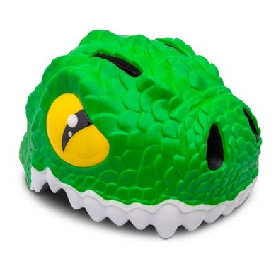 Детский шлем Crazy Safety GREEN DRAGON NEW (зеленый дракон)