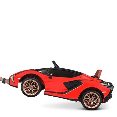 Lamborghini Sian красный