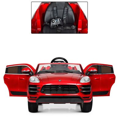 Porsche Macan style c МР4 видео-планшетом красный лак