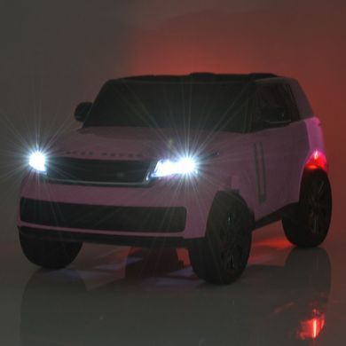 Дитячий двомісний джип Range Rover 4х4 (повний привод) рожевий Дитячий двомісний джип Range Rover 4х4 (повний привод) рожевий