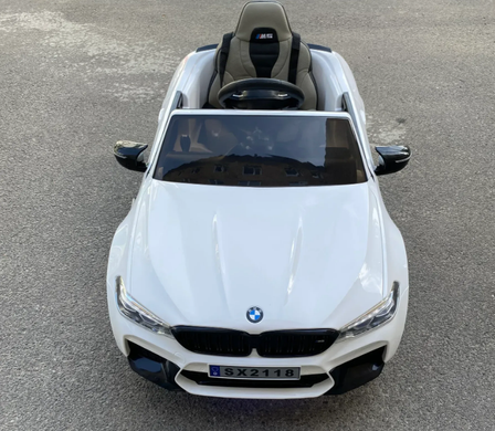Дитячий електромобіль BMW M5 білий