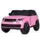 Дитячий двомісний джип Range Rover 4х4 (повний привод) рожевий