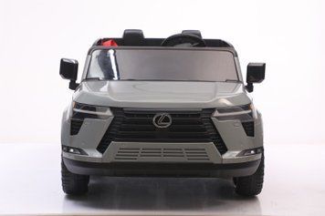 Дитячий електромобіль двомісний Lexus GX550 2027 Premium сірий
