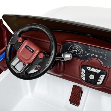 Двухместный Range Rover Style (4WD, МР-3) белый