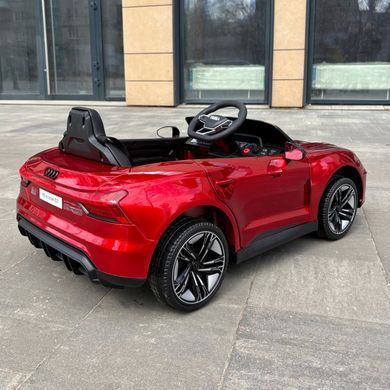 Дитячий електромобіль Audi RS e-tron GT червоний лак MP4