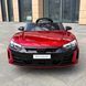 Дитячий електромобіль Audi RS e-tron GT червоний лак MP4
