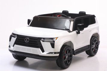 Дитячий електромобіль двомісний Lexus GX550 2027 Premium білий