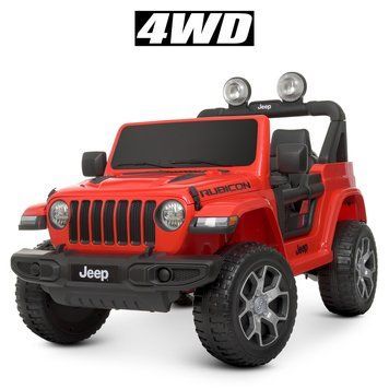 Jeep Wrangler Rubicon 4х4 MP4 червоний
