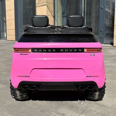 Двомісний джип Range Rover Sport рожевий