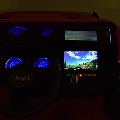 Jeep Wrangler Rubicon 4х4 MP4 червоний