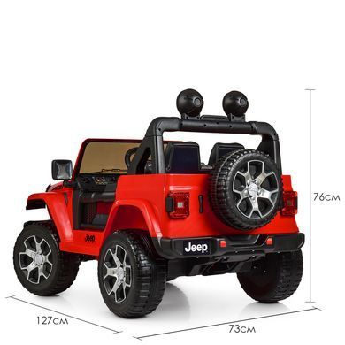 Jeep Wrangler Rubicon 4х4 MP4 червоний