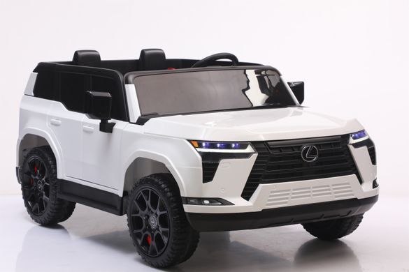 Дитячий електромобіль двомісний Lexus GX550 2027 Premium білий