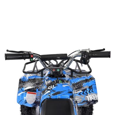 Дитячий квадроцикл Profi 800W Blue New Edition