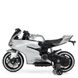 Дитячий електромотоцикл Ducati style 12V  сірий лак