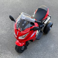 Триколісний мотоцикл Sport 12V червоний