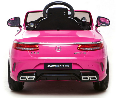 Mercedes-Benz S63 AMG pink