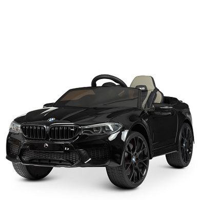 Дитячий електро автомобіль BMW M5 чорний лак