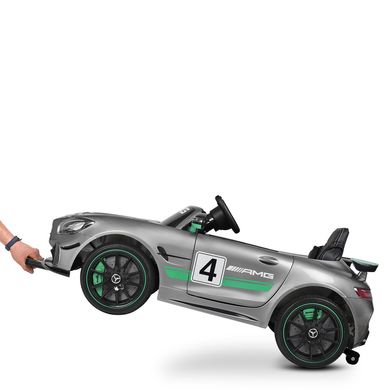 Детский электромобиль Mercedes-Benz GT4 AMG серий лак